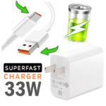 Cargador Para Xiaomi Carga Rápida Turbo 33W Cable Tipo-C Redmi