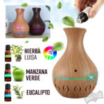 Humidificador Jarro con Luz Led + Esencia a Elección