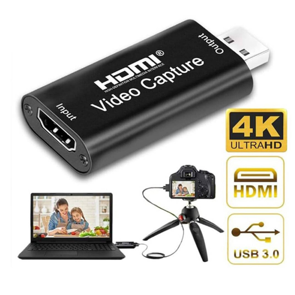 Capturador De Video HDMI 4K Capturadora USB 3.0 streamer