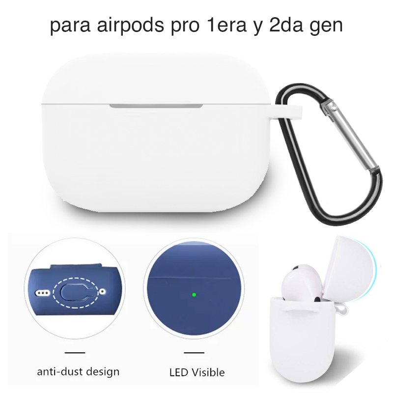 Case de Silicona para Airpods Pro 2da y 1era Gen