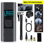 Inflador de Llanta Digital Multifuncional Compresor de Aire