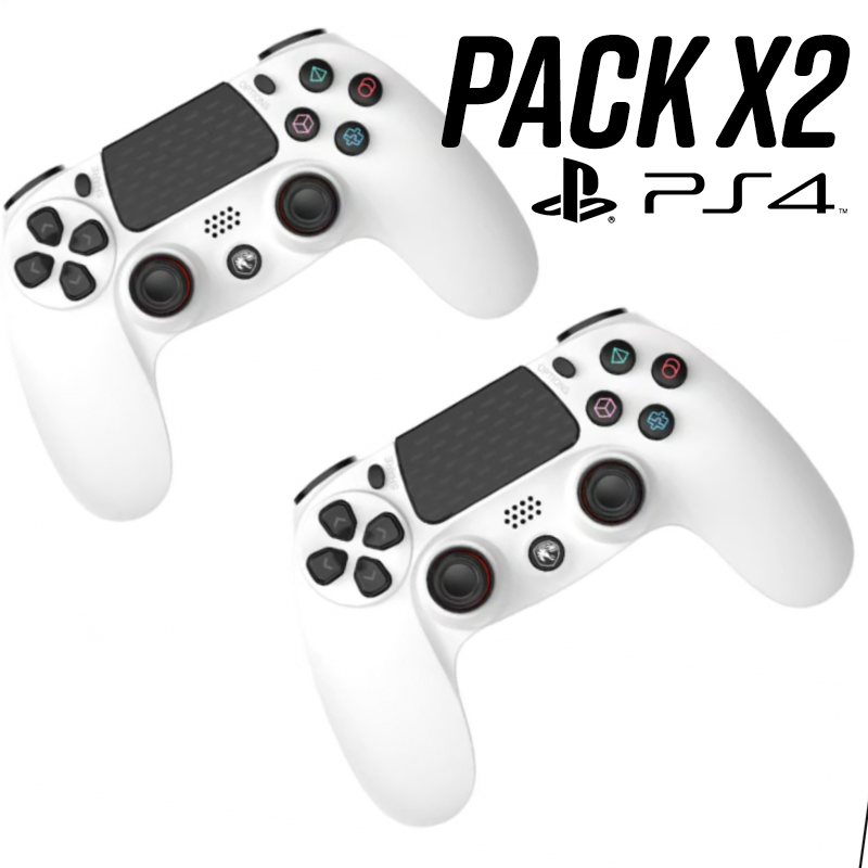 Combo Mandos para Play 4 Joystick x2 Inalambrico Control Ps4 Dualshock