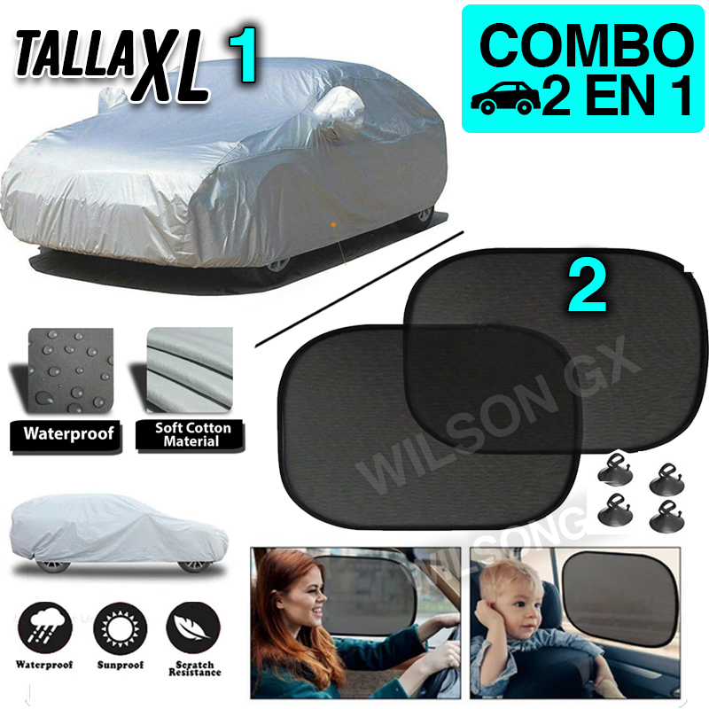 Kit Cobertor para Auto Talla L y Tapasol de Lunas