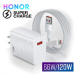 Cargador Carga Super Rapida 66W + 120W Compatible Honor + Huawei