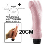 Vibrador Económico 20cm Juguete adultos a Pilas Consolador