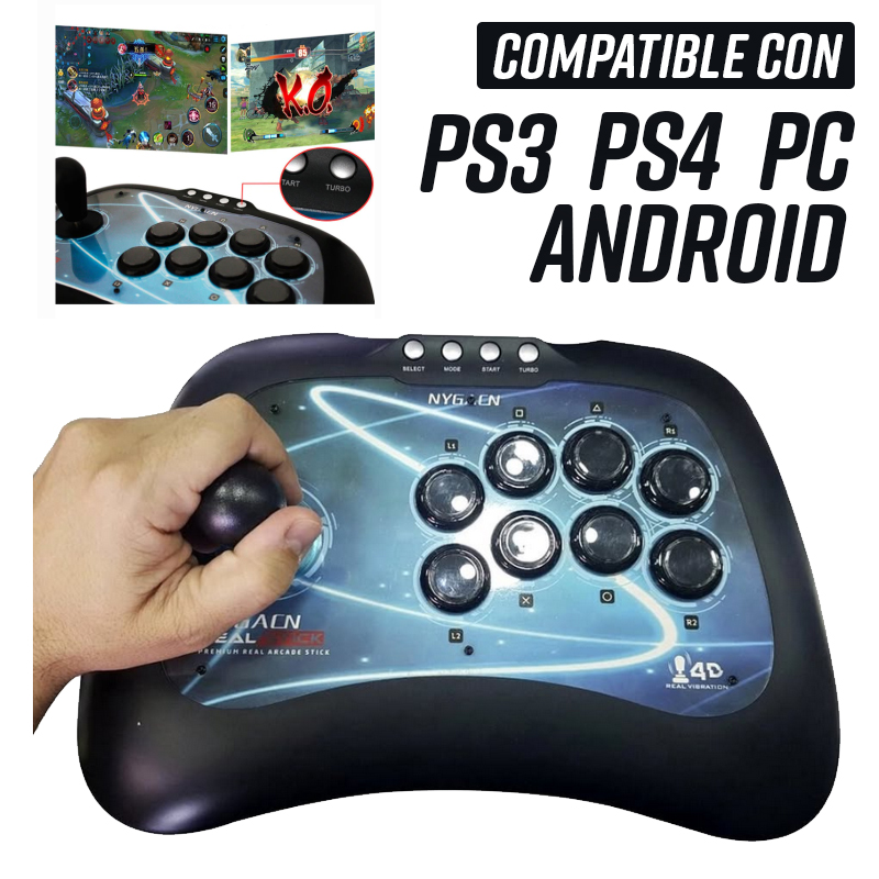 Control Arcade Joystick stick PARA PS4 PS3 PC ANDROID Vintage