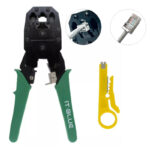 Crimpeador ponchadora rj45 cable de red 3 en 1 + pela cable