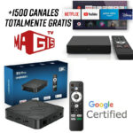 Convertidor Tv Android Certificado Con Entrada De Red Versión 2024 4k