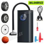 Inflador llanta inalambrico con pantalla Compresor De Aire