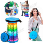 Banco Plegable Portatil Asiento Graduable Multicolor Playa Camping