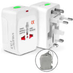 Adaptador Enchufe Universal Viajero 110v 220v todo en 1