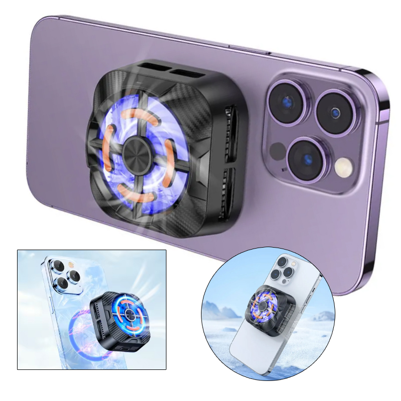 Ventilador para Celular MAGNETICO Cooler Gamer p Smartphone