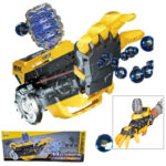 Brazo Lanzador Pistola Hidrogel Recargable Bumblebee