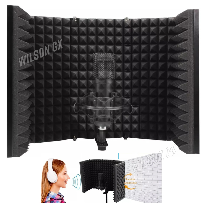 Panel Acústico Aislamiento Sonido para Micrófono 5 Stream Tiktok