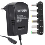 Cargador Universal 6 puntas 12V 30W 3A Adaptador 3V hasta 12V